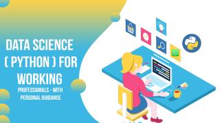 Data Science (Python) for Working Professionals - with Personal Guidance